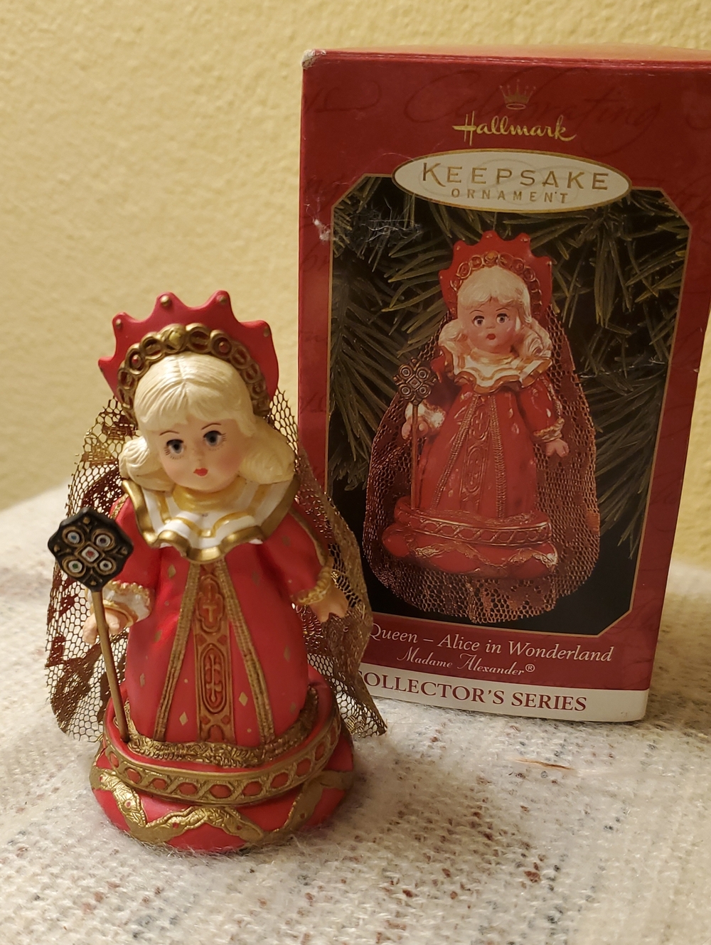 Red Queen Alice In Wonderland 1997 Oenament